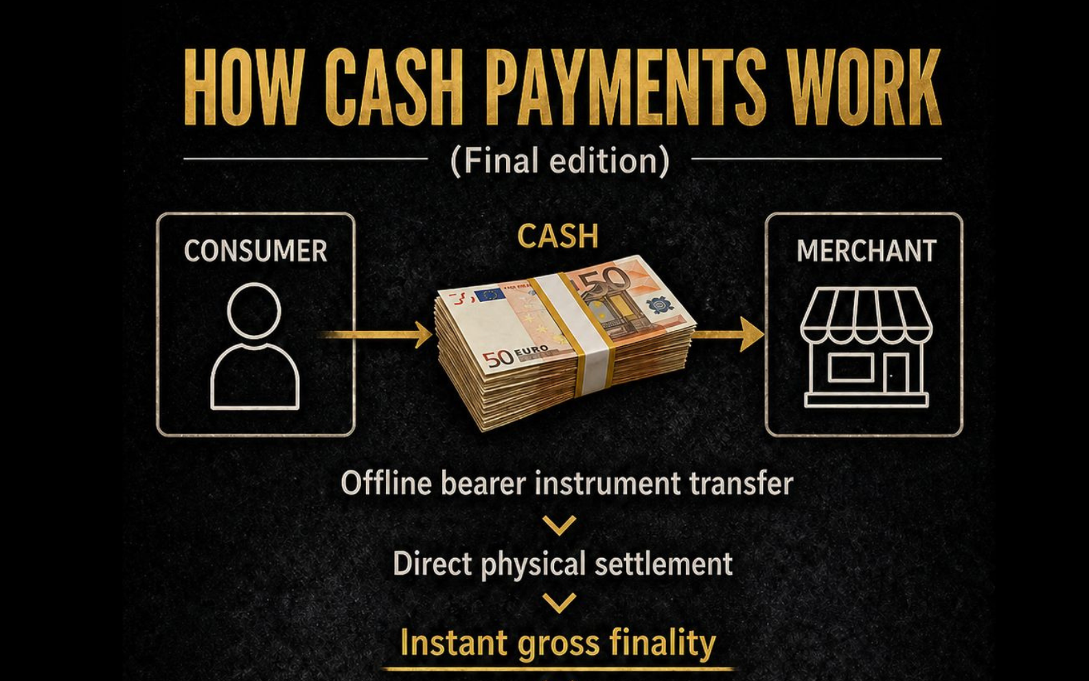 HOW CASH XXX WORKS payment satire series visual